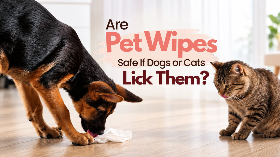 Are Pet Wipes Safe If Dogs or Cats Lick Them?