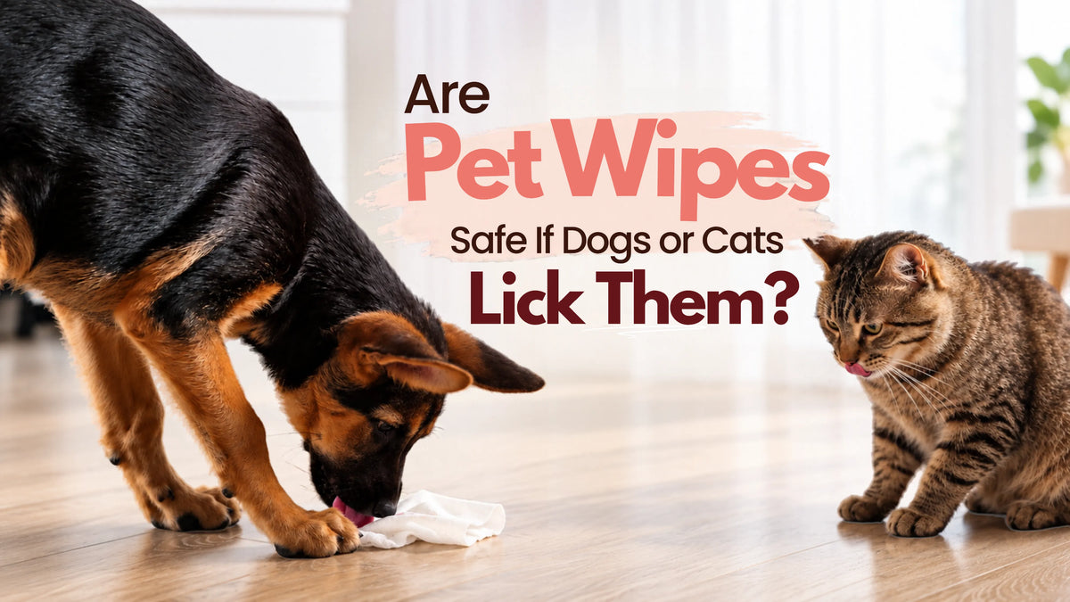 Are Pet Wipes Safe If Dogs or Cats Lick Them?
