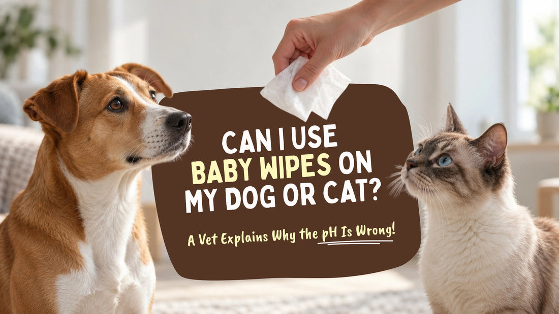 Can I Use Baby Wipes on My Dog or Cat? The pH Problem